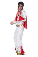 Elvis kostuum met sjaal heren
