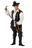Piraten kostuum heren luxe