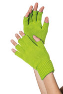 Vingerloze handschoenen neon groen