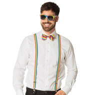 Pride Accessoireset regenboog 3-delig 