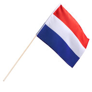 Zwaaivlag Nederland stof