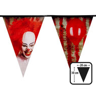 Vlaggenlijn Horror Clown 