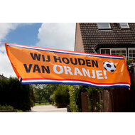 Banner Holland Wij houden van oranje