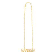 Ketting Gangsta met diamant