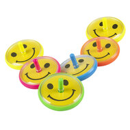 Smiley tolletjes 6 stuks