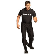 SWAT jumpsuit met vest volwassenen