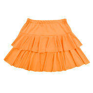 Minirokje Ruffles oranje