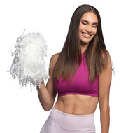 Cheerleader pompom wit