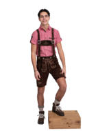 Lederhosen Seppi bruin