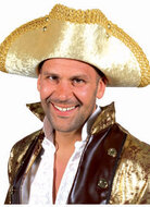 Piratenhoed driespits goud