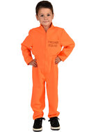 Boevenpak kinderen oranje Jumpsuit