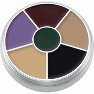 Kryolan Cream Color Circle - Black Eye