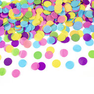 Confetti shooter 60 cm met gekleurde confetti