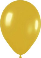 Ballonnen metallic goud - 30 cm