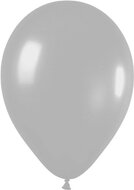 Ballonnen metallic zilver - 30 cm