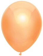 Ballonnen metallic peach - 30 cm