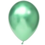 Ballonnen Chrome mint 30 cm - 50 stuks