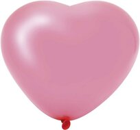 Ballonnen hartjes roze