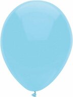 Ballonnen babyblauw 3 stuks - 61 cm