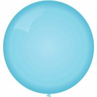 Topballon babyblauw 91 cm