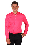 Blouse neon roze heren