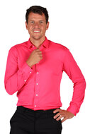 Blouse neon roze heren