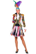 Dames carnavalsjas patchwork 