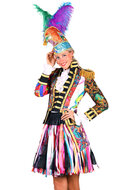 Dames carnavalsjas patchwork 