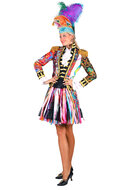 Dames carnavalsjas patchwork 