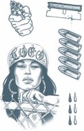 Tattoo set Thug