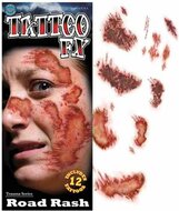 Tattoo littekens Trauma FX  Road Rash