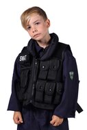 SWAT vest luxe met tekst SWAT Kinderen