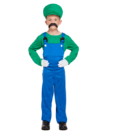 Loodgieter groen kinderen bekend van Luigi