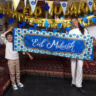 Eid Mubarak Banner 50 x 180 cm