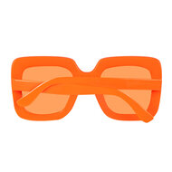 Partybril Bling bling oranje