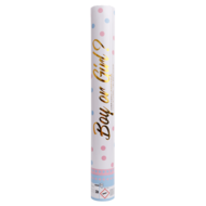 Gender Reveal Confetti Shooter 40 cm roze