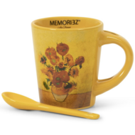 Espresso mugs 75 ml sunflower