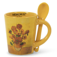 Espresso mugs 75 ml sunflower