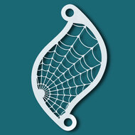 Schmink Sjabloon Spiderweb