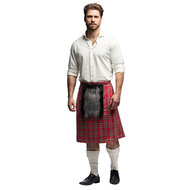 Kilt MacKenzie Met Tas Rood