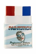 Schminkstick Rood-Wit-Blauw Vlag Met Dop - 7 gram PXP 