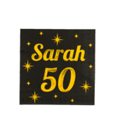 Servetten 50 jaar Sarah Classy - 16 stuks