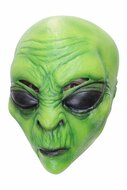 Halloween Masker Green Alien