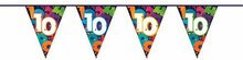 Vlaggenlijn Cijfers 10 jaar - 10 meter