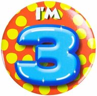 Button 3 jaar