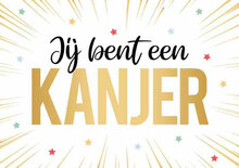 Wenskaart Daisy Jij Bent Een Kanjer