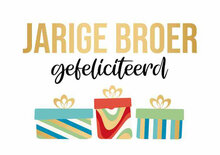 Wenskaart Daisy Jarige Broer Gefeliciteerd