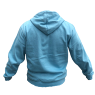 Hoodie Lichtblauw Embossed - Amsterdam the Netherlands - Katoen - Volwassenen