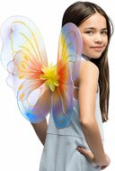 Vlinder vleugels iris kleurrijk
