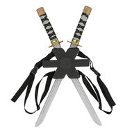 Ninja Zwaarden Set - Samurai Set - Zwaarden met Houder - 2 stuks